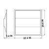 LED Troffer 2X4 Tune 4 Pack - Image 2