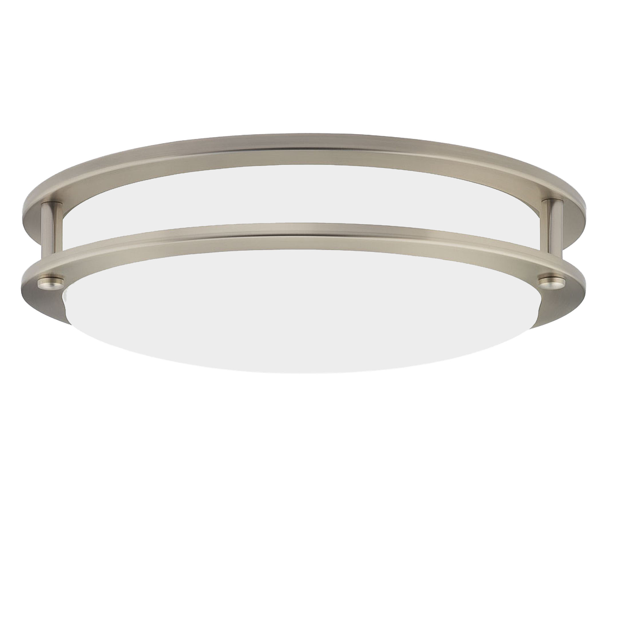 Satin Nickel Ceiling Light