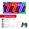Neon Sign 777 - Image 4