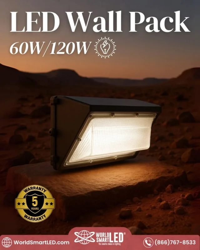 💡 Brighten Up Your Business with the 60W / 120W LED Wall Pack!
✨ Upgrade your hotel or motel exterior lighting with energy-efficient, long-lasting LED power.
🏨💡 The Select LED Wall Pack 60W offers top-tier brightness, durability, and savings — perfect for any commercial exterior that needs reliable illumination!

🔗 Shop now: 🌐 worldsmartled.com

#💡LEDLighting #🏢CommercialLighting #🔦WallPackLight #🏨HotelLighting #🚪MotelLighting #⚡EnergyEfficient #🌃ExteriorLighting #💡SmartLED #🌟OutdoorLED #🏬BusinessLighting #🔧LightingSolutions #60WLED #🌐WorldSmartLED